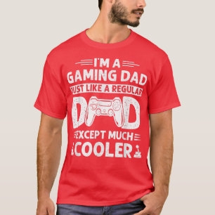 T-shirt Je suis un jeu de papa console Joueur de jeu vidéo