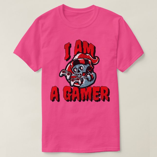 T-shirt Je Suis Un Joueur (Design devant)