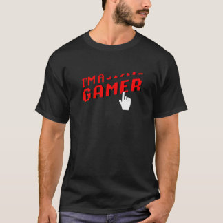 T-shirt Je suis Un Joueur Vidéo Joueur Nerd Geek Console P