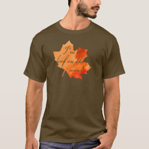T-shirt Je suis un Leaf on the Wind