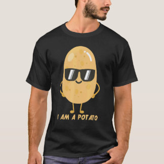 T-shirt Je suis un légume vegan glucidique
