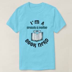 T-shirt Je suis un livre Nerd de Brenda K Davies