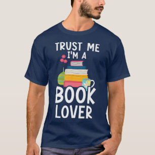 T-shirt Je Suis Un Louveur De Livre Bookworm Littérature B