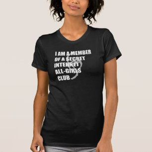 T-shirt Je suis un membre d'une obscurité de club de