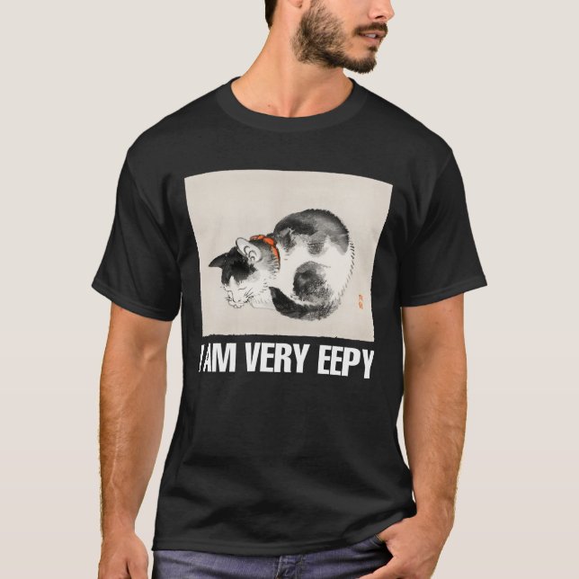 T-shirt Je suis un mème de chat très impatient (Devant)