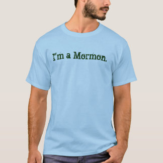 T-shirt Je suis un mormon (le sien)
