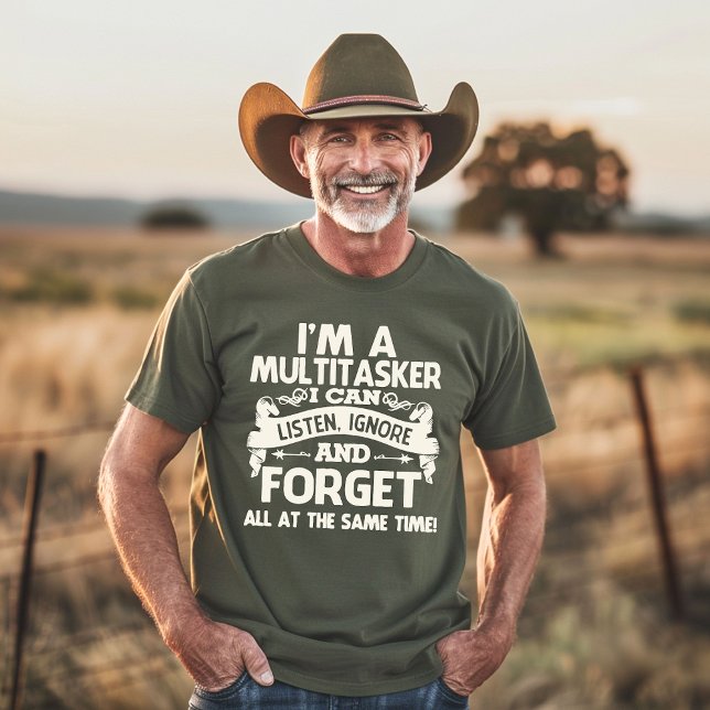 T-shirt Je suis un multitâche drôle (Créateur téléchargé)