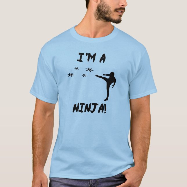 T-shirt Je suis un Ninja ! (Devant)
