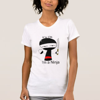 T-shirt Je suis un Ninja (les dames)