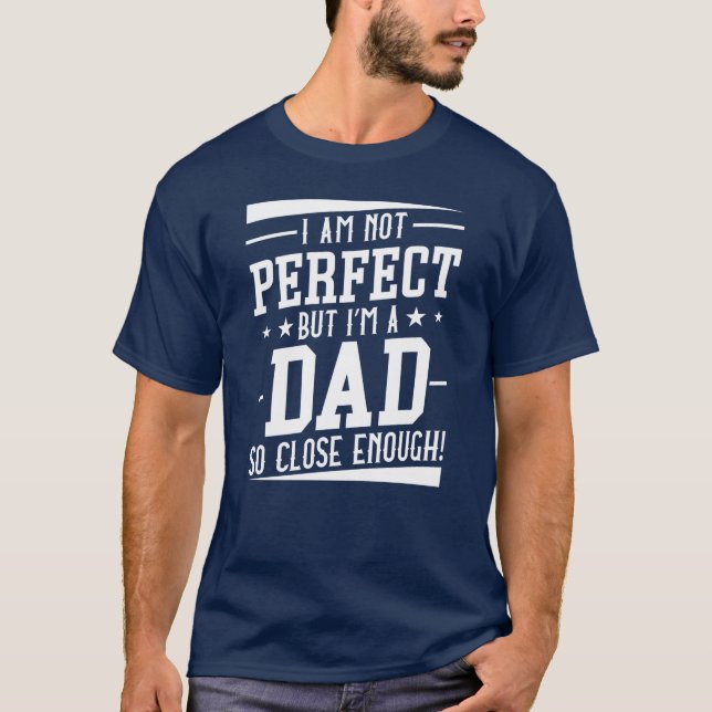 T-shirt Je suis un papa (Devant)