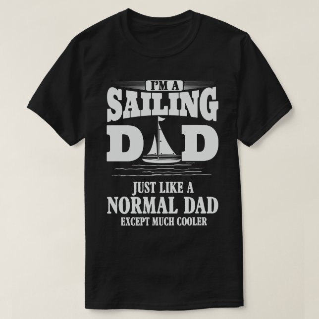 T-shirt Je Suis Un Papa De Voile (Design devant)