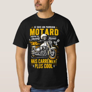 T-shirt Je Suis Un Parrain Motard Moto
