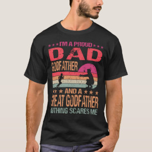 T-shirt Je suis un père de famille et un grand parrain non