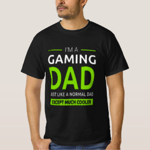 T-shirt "Je suis un père gamer comme un père normal seulem