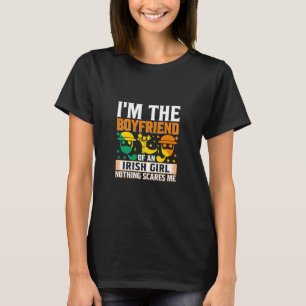 T-shirt Je Suis Un Petit Ami D'Une Irlandaise