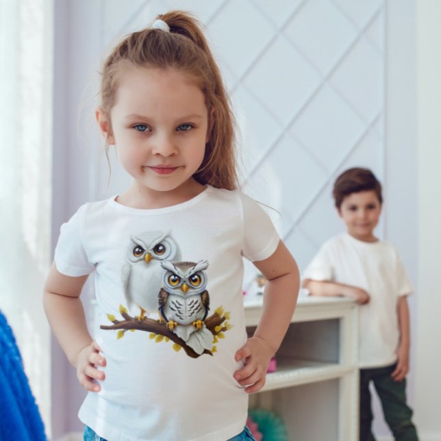 T-Shirt Je suis un petit hibou, écoutez-moi mijoter ! | T- (Créateur téléchargé)