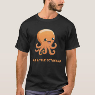 T-shirt Je suis un petit tentacle de corail de poulpe octa