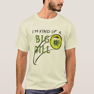 T-shirt Je suis un peu de Big Dill Funny Pickleball
