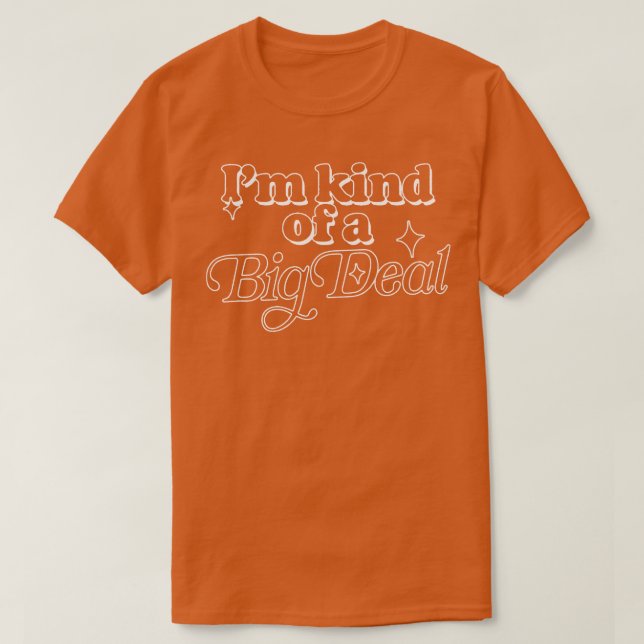 T-shirt Je Suis Un Peu Gros. (Design devant)