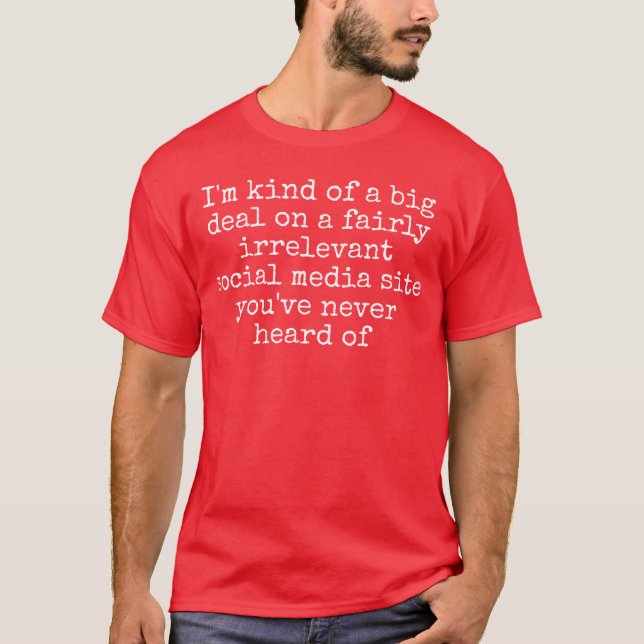 T-shirt Je suis un peu une affaire (Devant)