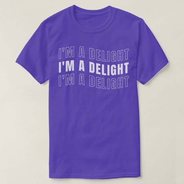T-shirt Je suis un plaisir 1 (Design devant)