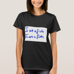 T-shirt Je Suis Un Poisson (Red Dwarf, examen de Rimmer)