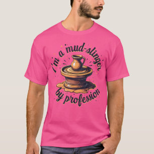 T-shirt JE SUIS UN Poterie Céramique Argile