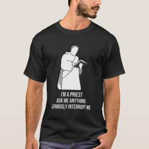 T-shirt Je suis un prêtre inclusif