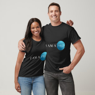 T-shirt JE SUIS UN PRO Minimalisme d'autonomisation