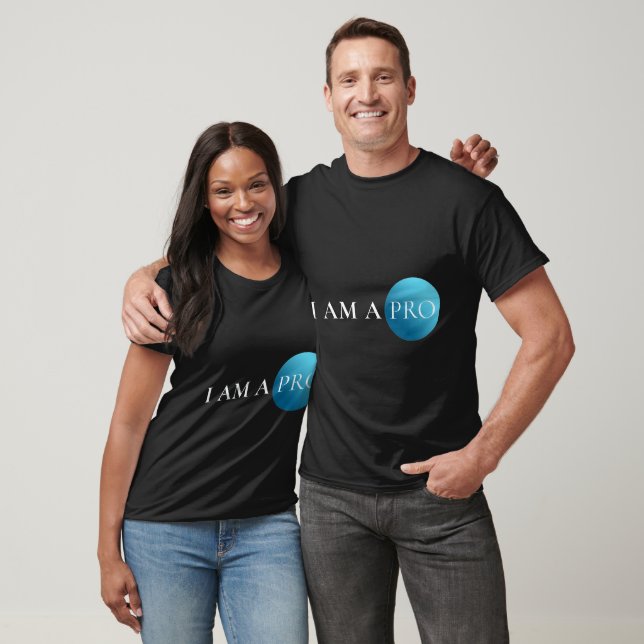 T-shirt JE SUIS UN PRO | Minimalisme d'autonomisation  (Unisexe)