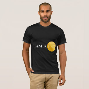 T-shirt JE SUIS UN PRO   Minimaliste Motivationnel 