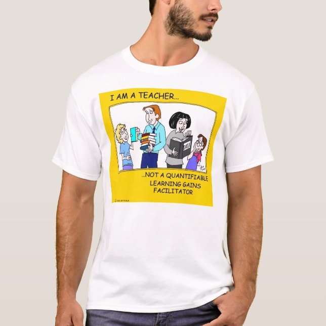 T-shirt Je suis un professeur (Devant)