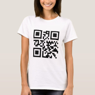 T-shirt Je suis un QR unique 