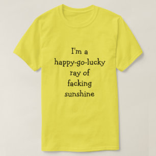 T-shirt Je suis un raie décontracté de soleil facking