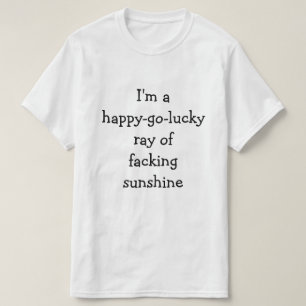 T-shirt Je suis un raie décontracté de soleil facking