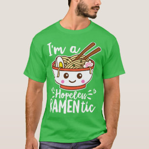 T-shirt Je suis un Ramento sans espoir Funny Ramen Pun Kaw