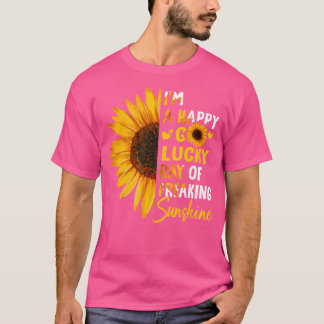 T-shirt JE SUIS Un Rayon Heureux Et Chanceux De Soleil D'e