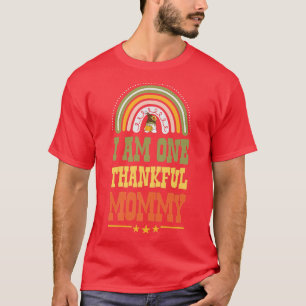 T-shirt Je Suis Un Remercié Maman Bohême Thanksgiving Plui