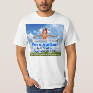 T-shirt Je suis un renonceur ! (image personnalisable)