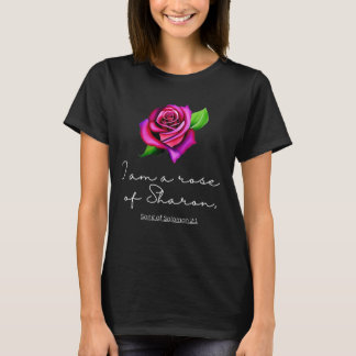 T-shirt Je Suis Un rose De La Sublimination De Sharon