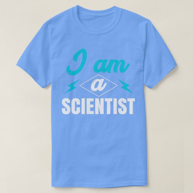 T-shirt Je suis un scientifique (Design devant)