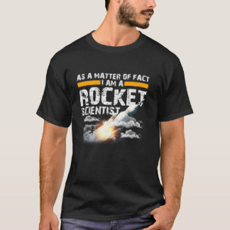 T-shirt Je suis un scientifique de fusée Funny Aerospace E