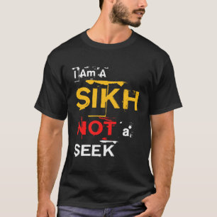 T-shirt Je suis un Sikh, pas une recherche