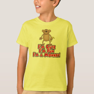 T-shirt Je suis un singe