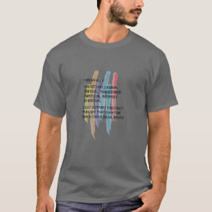 T-shirt Je Suis Un Soutien Allié Pour Le Tra LGBTQ Gay Le