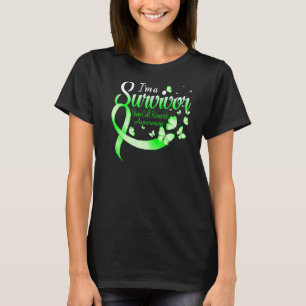T-shirt Je suis un survivant Beurre de sensibilisation à l
