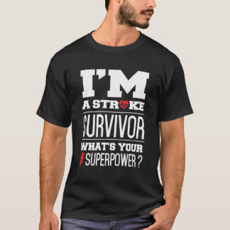 T-shirt Je suis un survivant de course