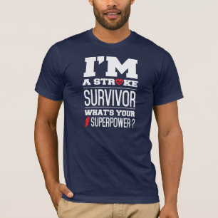 T-shirt Je suis un survivant de course. Quelle est la