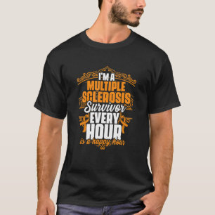 T-shirt Je suis un survivant de la sclérose en plaques Sou