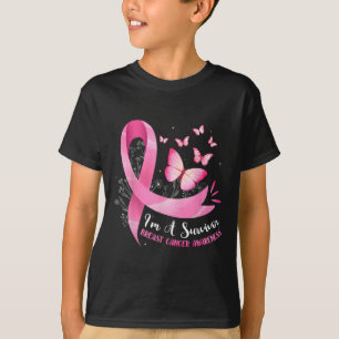 T-shirt Je suis un survivant de la sensibilisation au canc